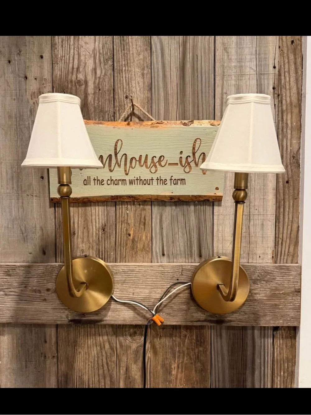 Pair of Capital Lighting Dawson 1-Light Wall Sconces with Fabric Shades